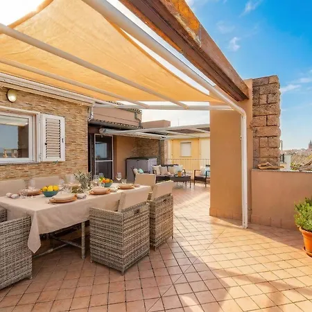 Lejlighed Grand Sunset Penthouse With 2 Terraces And Garage Alghero