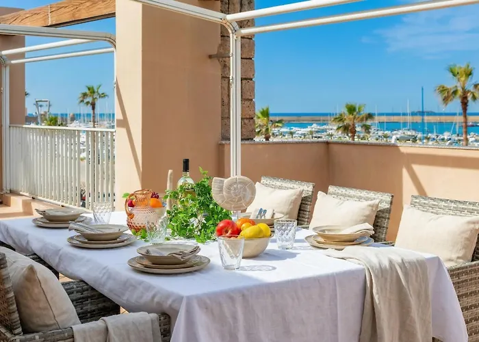 Grand Sunset Penthouse With 2 Terraces And Garage Apartment *